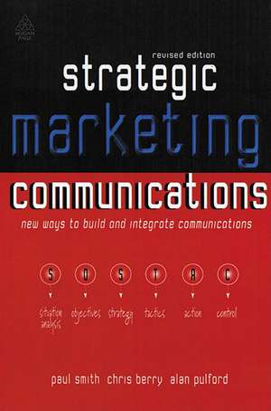 Strategic Marketing Communications de Pr Smith