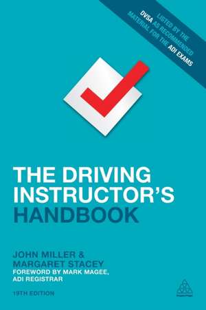 The Driving Instructor's Handbook de John Miller