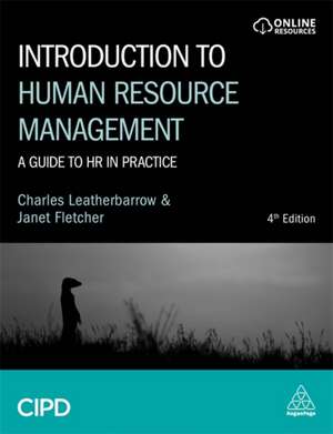 Introduction to Human Resource Management – A Guide to HR in Practice de Charles Leatherbarrow