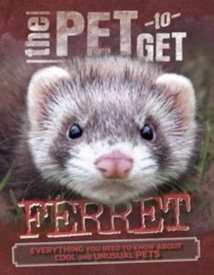 The Pet to Get: Ferret de Rob Colson