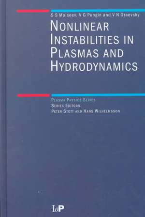 Non-Linear Instabilities in Plasmas and Hydrodynamics de S.S Moiseev