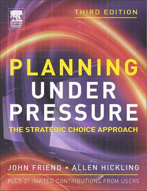 Planning Under Pressure de John Friend