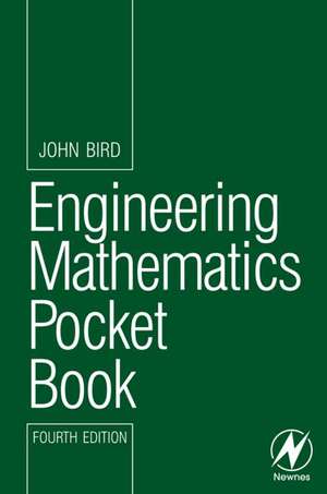 Engineering Mathematics Pocket Book de John Bird