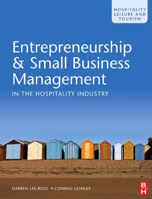 Entrepreneurship & Small Business Management in the Hospitality Industry de Darren Lee-Ross