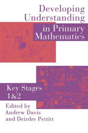 Developing Understanding In Primary Mathematics: Key Stages 1 & 2 de Deirdre Pettitt