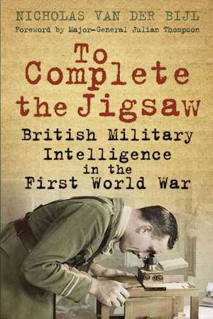 To Complete the Jigsaw de Nicholas van der Bijl