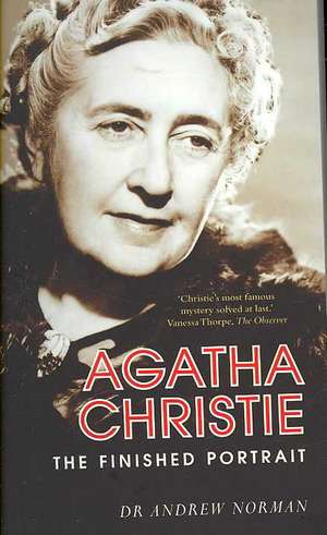 Norman, D: Agatha Christie de Dr Andrew Norman