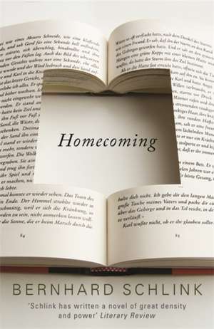 Homecoming de Bernhard Schlink