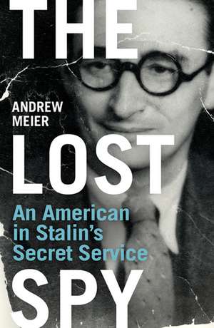 The Lost Spy de Andrew Meier