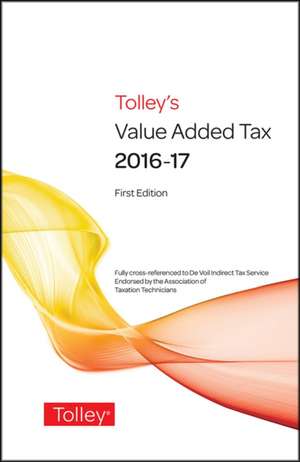 Tolley's Value Added Tax de Alex Millar