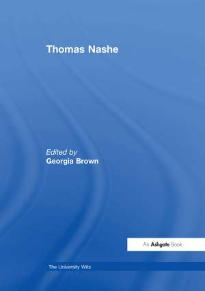 Thomas Nashe de Georgia Brown