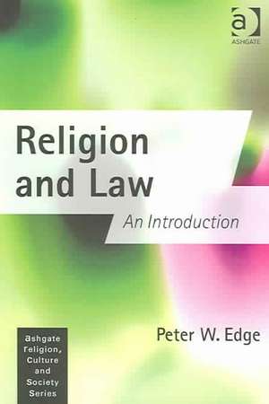 Religion and Law: An Introduction de Peter W. Edge