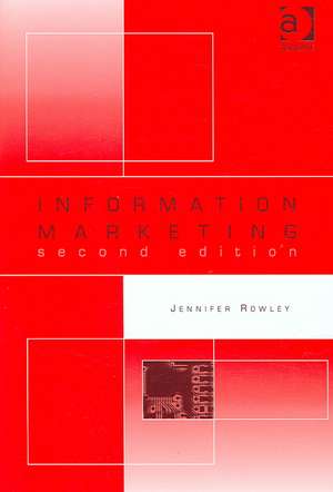 Information Marketing de Jennifer Rowley