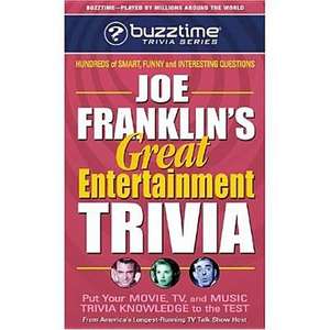 Joe Franklin's Great Entertainment Trivia de Joe Franklin