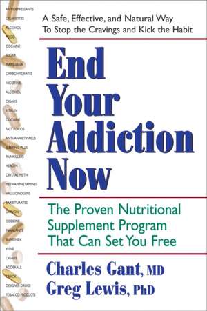 End Your Addiction Now de Charles Gant