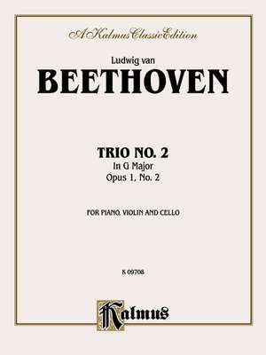 Piano Trio No. 2: Op. 1, No. 2 de Ludwig Van (COM) Beethoven