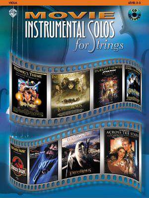 Movie Instrumental Solos for Strings de Alfred Music