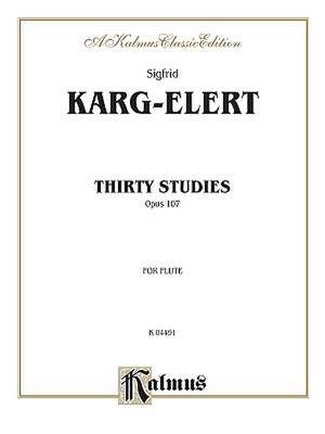 Thirty Studies Op.107 de Sigfrid Karg-Elert