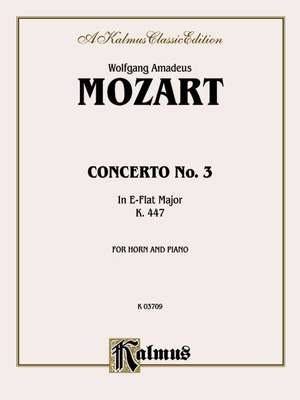 Mozart Concerto No. 3 in E-Flat Major, K. 447 de Wolfgang Amadeus Mozart