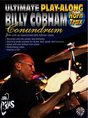 Ultimate Play-Along Horn Trax Billy Cobham Conundrum: Book & 2 CDs de Billy Cobham