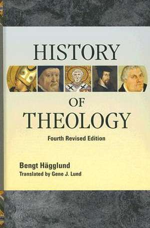 History of Theology de Bengt Hagglund