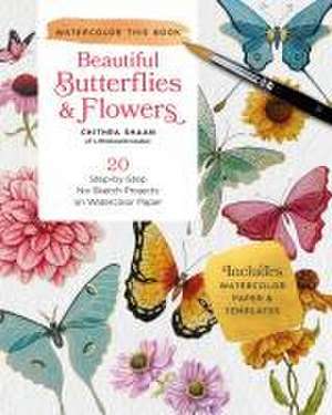 Beautiful Butterflies and Flowers de Chithra Shaan