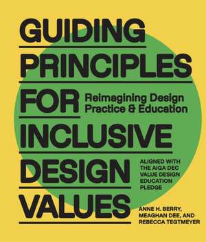 Guiding Principles for Inclusive Design Values de Anne H. Berry
