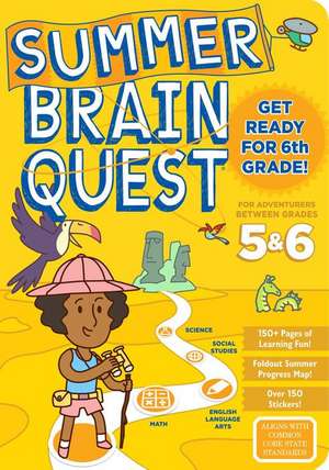 Summer Brain Quest: Between Grades 5 & 6 de Workman Publishing