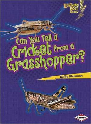 Can You Tell a Cricket from a Grasshopper? de Buffy Silverman