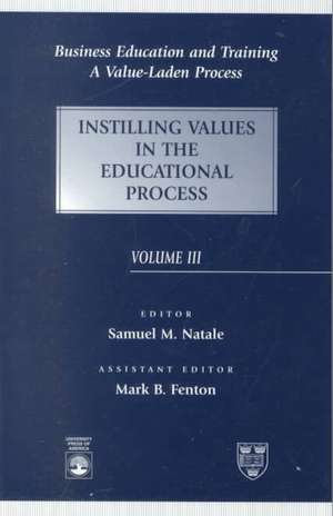 Business Education and Training de Samuel M. Natale