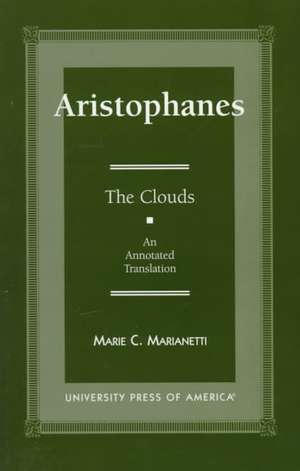 Aristophanes de Marie C. Marianetti