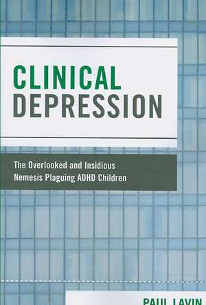 Clinical Depression de Paul J. Lavin