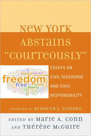 New York Abstains "Courteously"