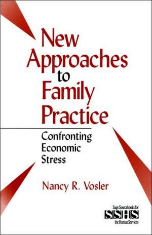 New Approaches to Family Practice: Confronting Economic Stress de Anne "Nancy" R. Vosler