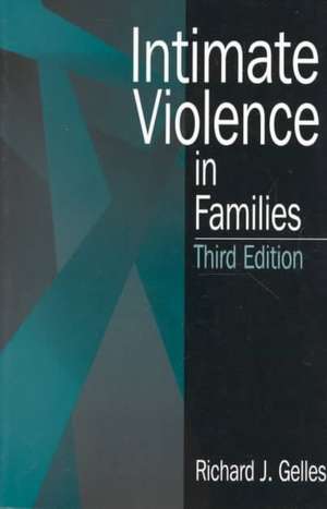 Intimate Violence in Families de Richard J. Gelles