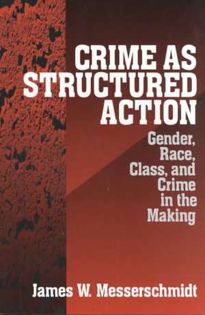 Crime as Structured Action: Gender, Race, Class, and Crime in the Making de James W. Messerschmidt