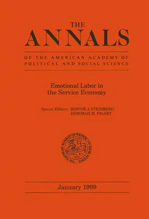 Emotional Labor in the Service Economy de Ronnie J. Steinberg