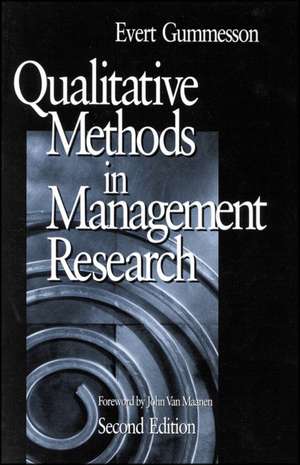 Qualitative Methods in Management Research de Evert Gummesson