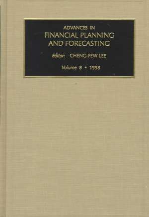 Advances in Financial Planning and Forecasting: Vol 8 de Steven G. Sutton