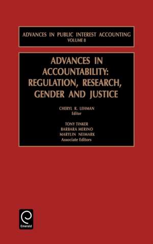 Advances in Accountability de Cheryl R. Lehman