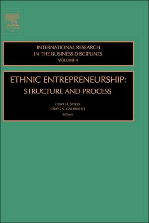 Ethnic Entrepreneurship – Structure and Process de Curt H. Stiles