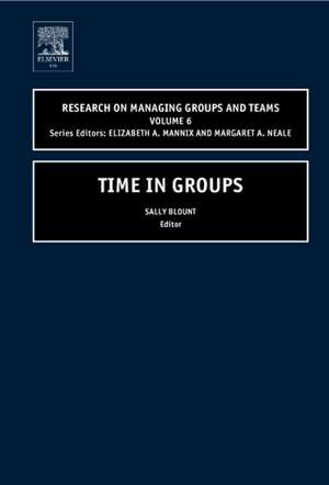 Time in Groups de Sally Blount