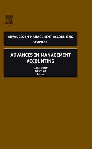 Advances in Management Accounting de John Y. Lee