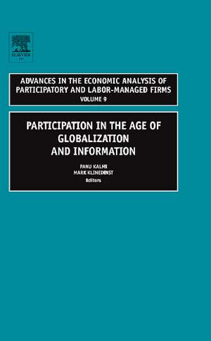 Participation in the Age of Globalization and Information de Panu Kalmi