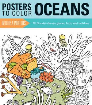 Posters to Color: Oceans de Running Press