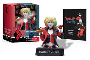 Korté, S: Harley Quinn Talking Figure and Illustrated Book de Steve Korte