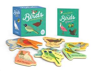 Birds: A Wooden Magnet Set de Danielle Belleny