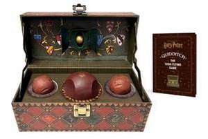 Harry Potter Collectible Quidditch Set (Includes Removeable Golden Snitch!) de Press Running