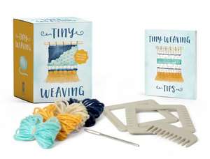 Tiny Weaving: Includes Two Mini Looms! de Emily Loy