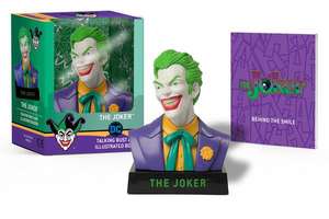 The Joker Talking Bust and Illustrated Book de Matt Manning